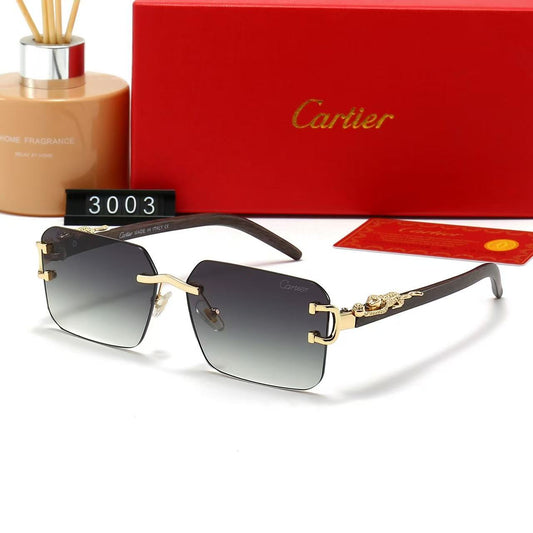 7 colors New hot HD lenses Frameless design sunglasses 3003