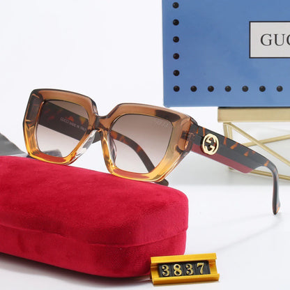 Fashion hot 5 color sunglasses 3837