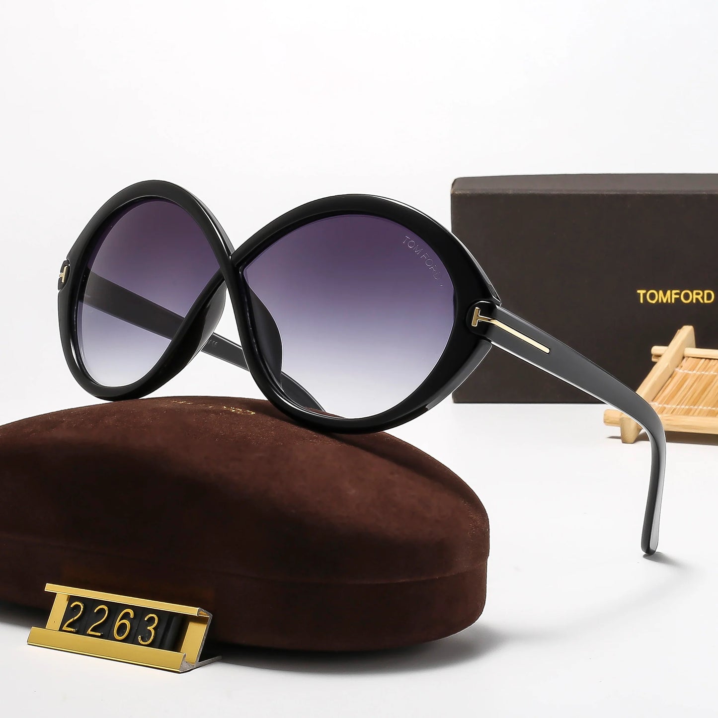 Fashion hot 5 color sunglasses 2263