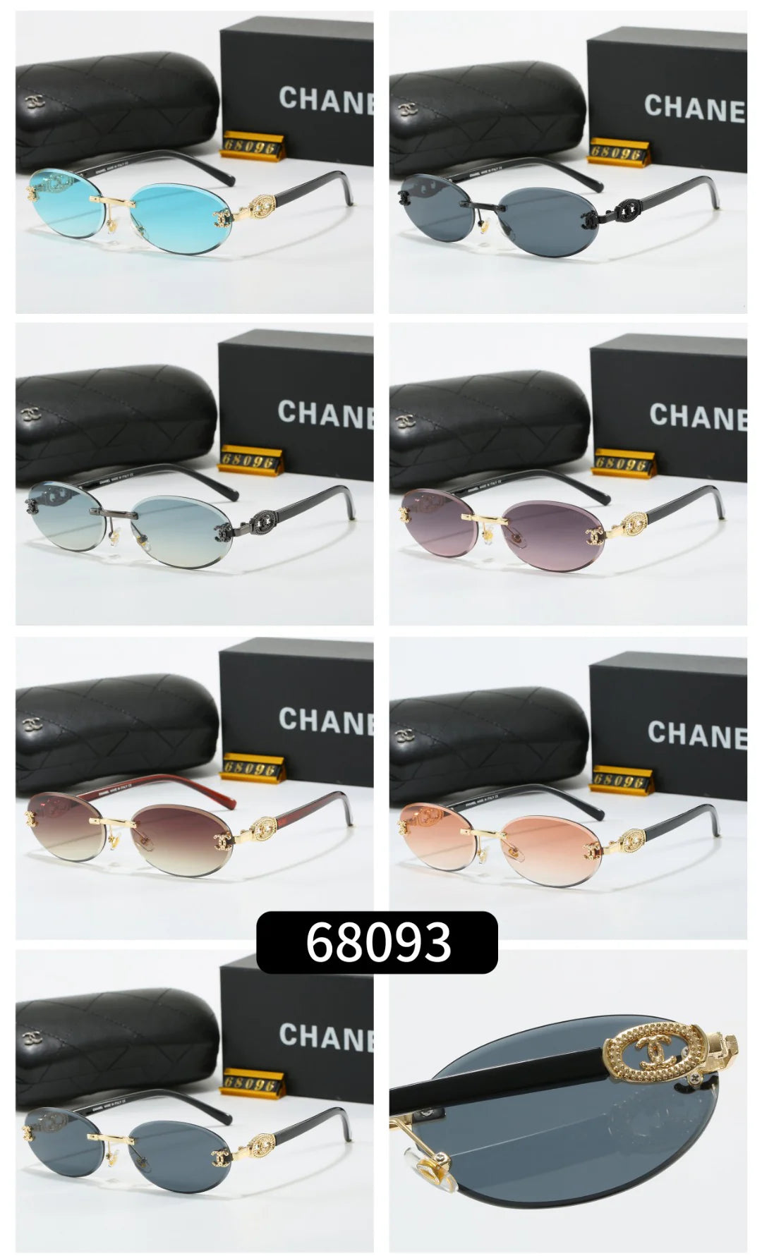 Fashion hot 7 color sunglasses 68096