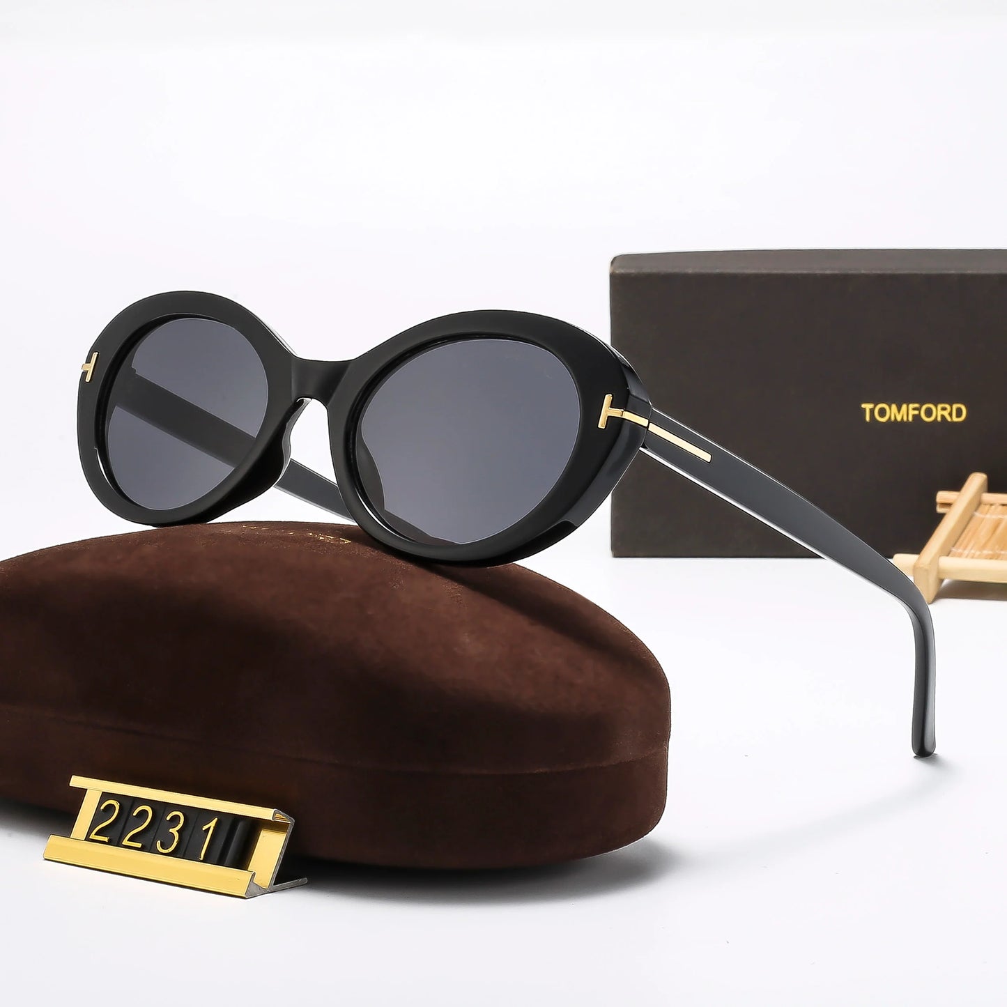 Fashion hot 6 color sunglasses 2231