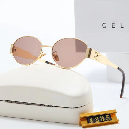 New Retro Metal Sunglasses 4235