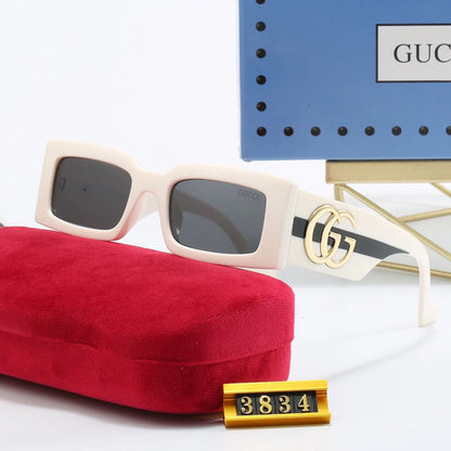 New Cat-Eye  Square Frame Sunglasses 3834