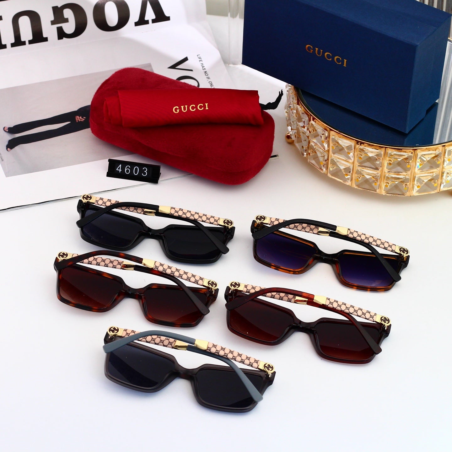 Fashion hot 5 color sunglasses 4603