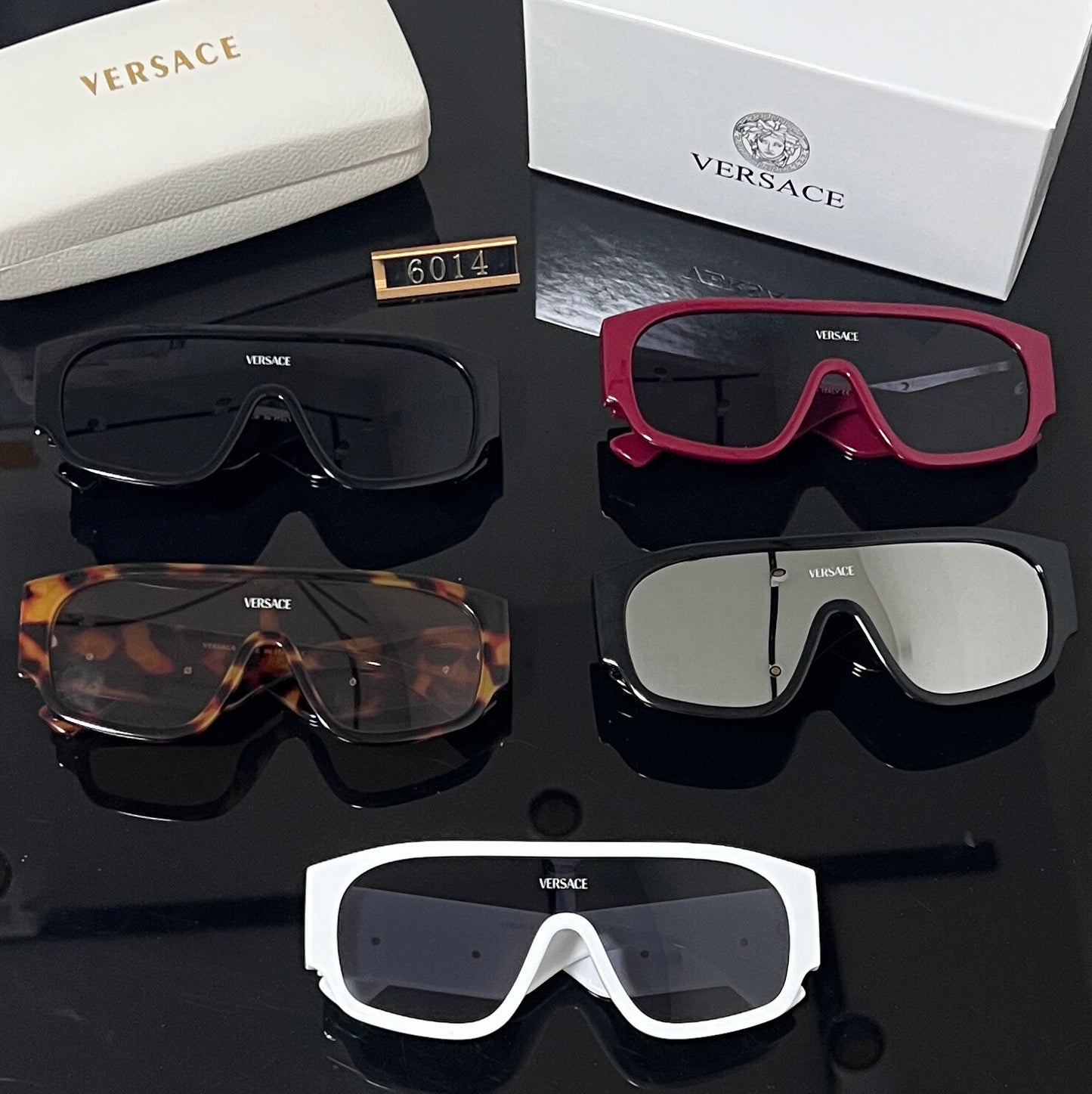 Fashion hot 5 color sunglasses 6014