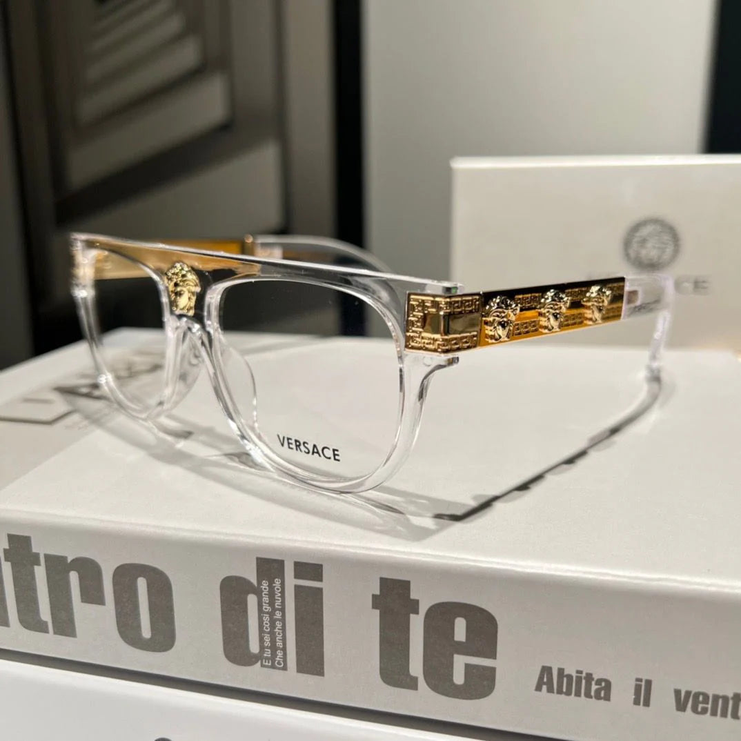 Unisex Medusa Square Glasses 030901