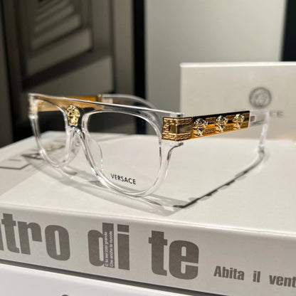 Unisex Medusa Square Glasses 030901