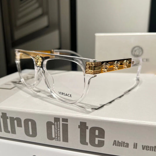 Unisex Medusa Square Glasses 030901