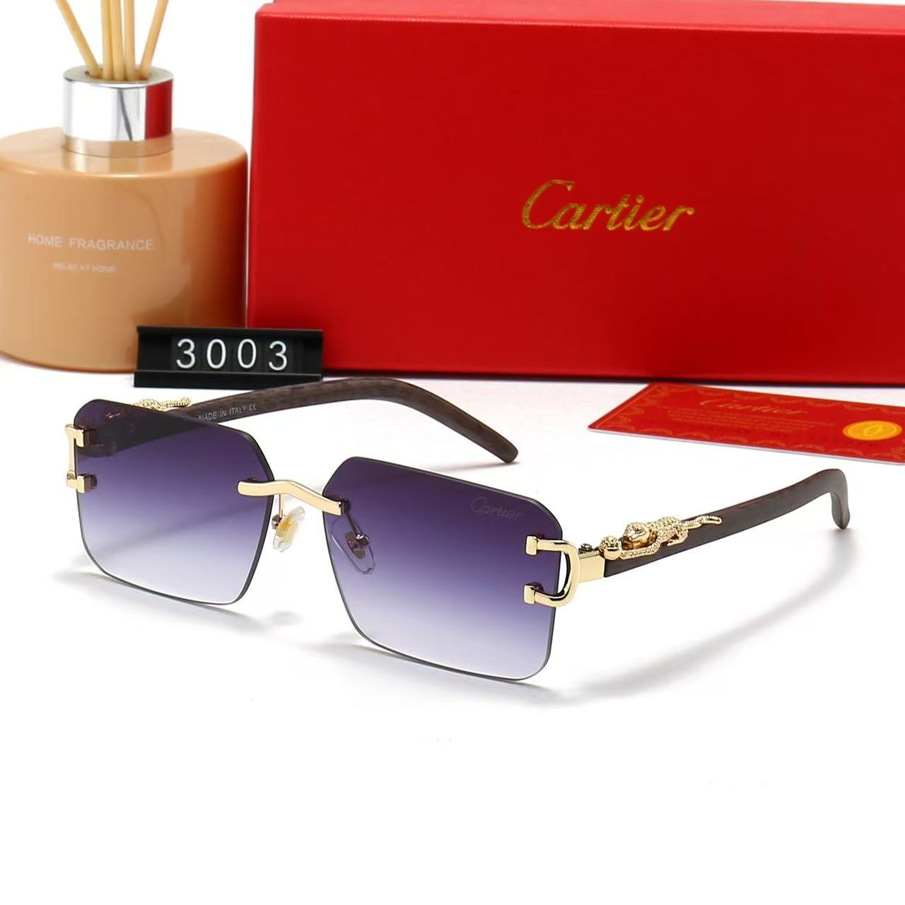 7 colors New hot HD lenses Frameless design sunglasses 3003