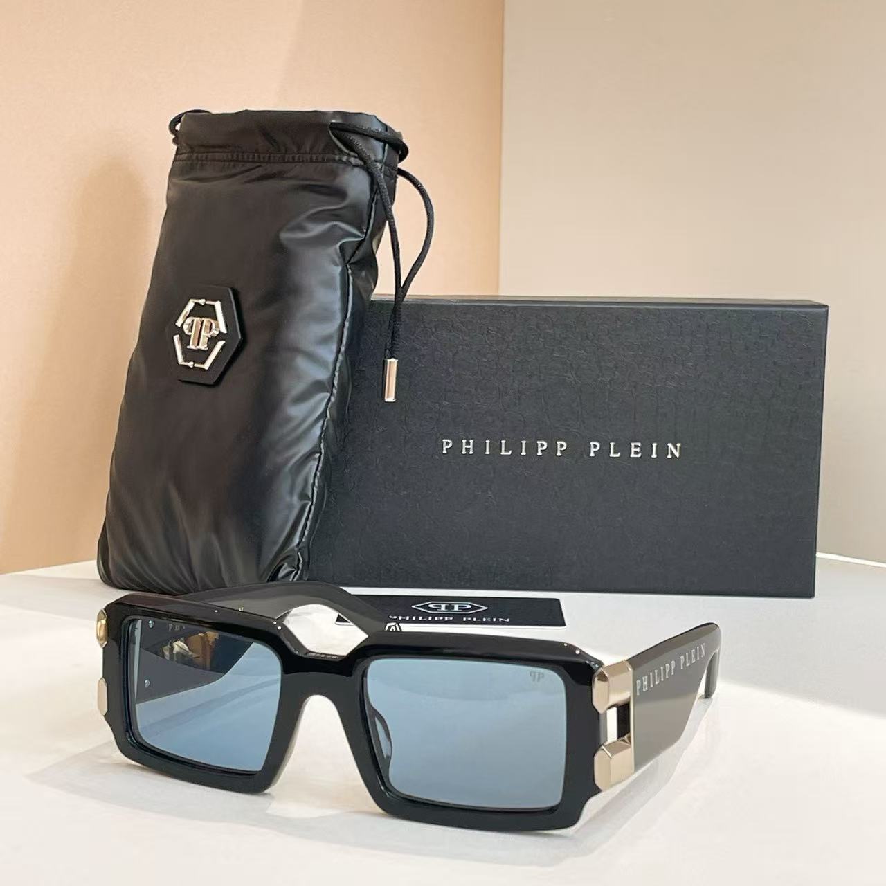 7 color high definition new square frame sunglasses